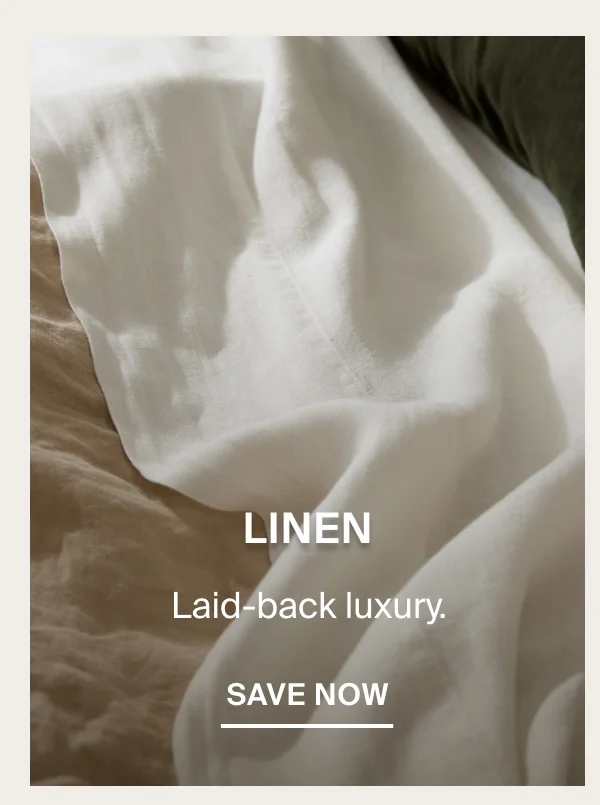 25% Off Linen