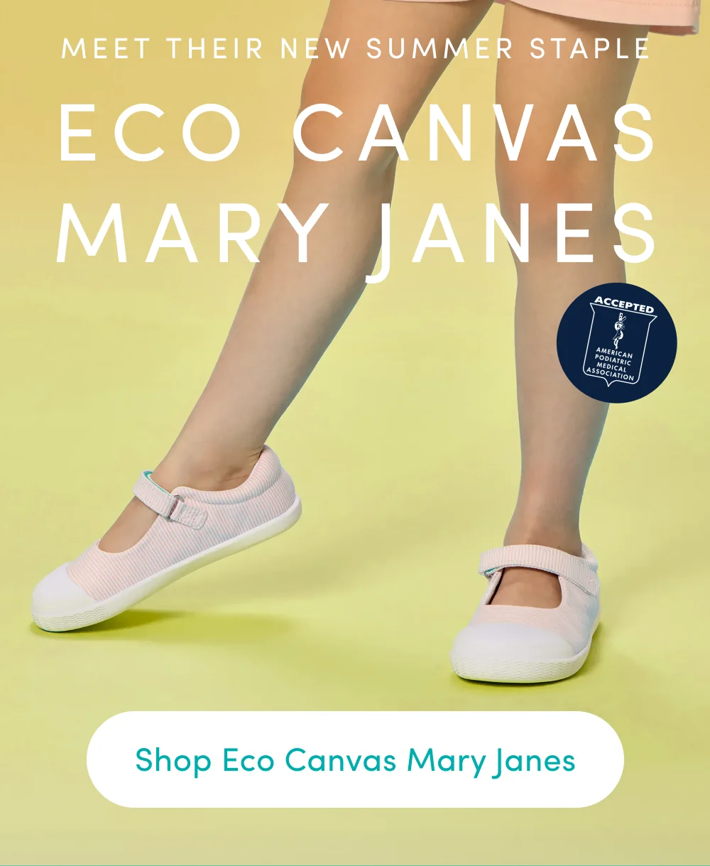 ECO CANVAS MARY JANES
