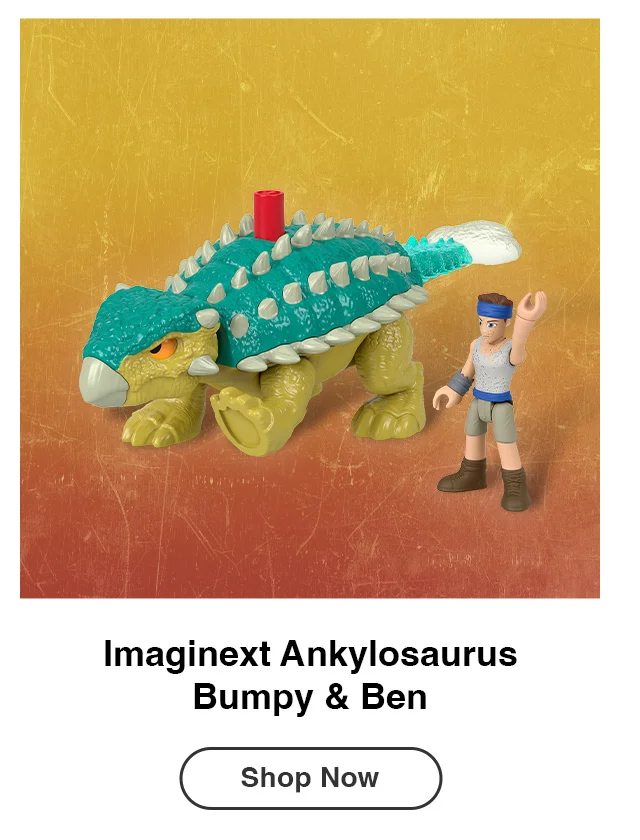 Imaginext Ankylosaurus Bumpy & Ben