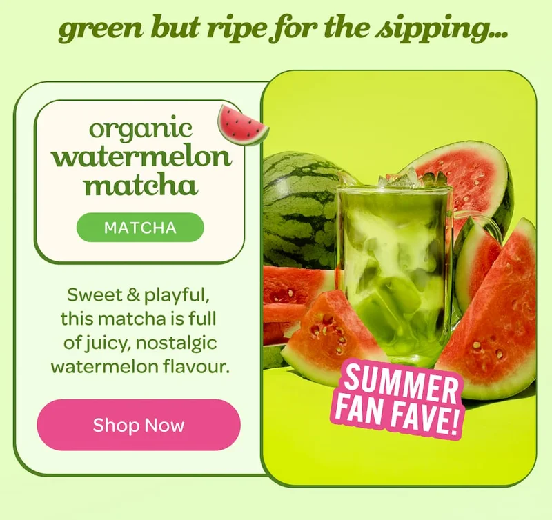 Organic Watermelon Matcha