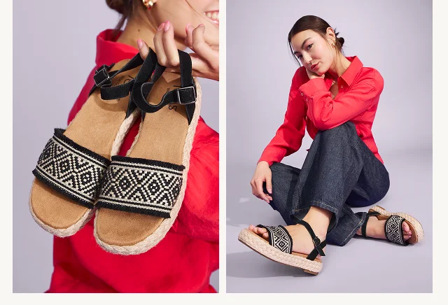 Abby Flatform Espadrille Sandal - Image