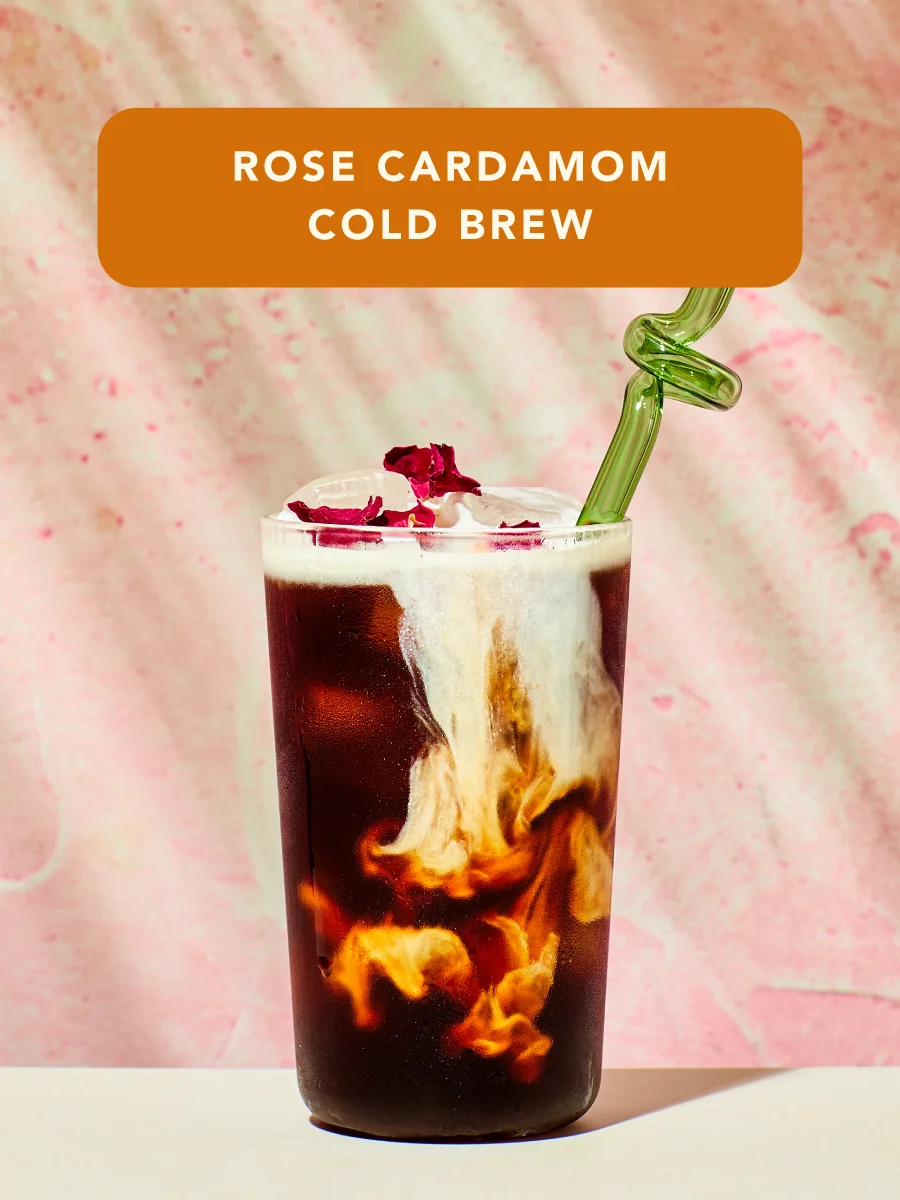 Rose Cardamom Cold Brew