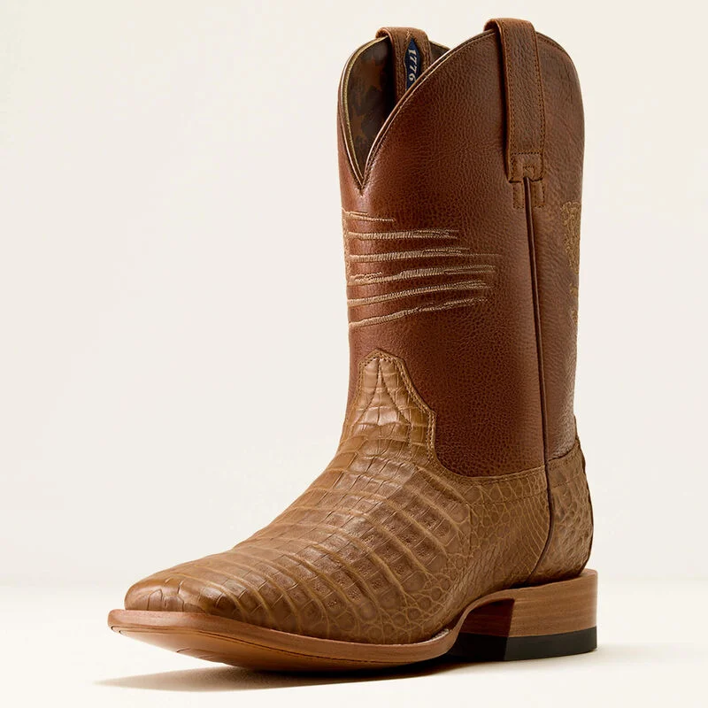 Classic Patriot Wide Square Toe Western Boot