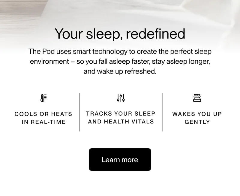 Your sleep, redefined