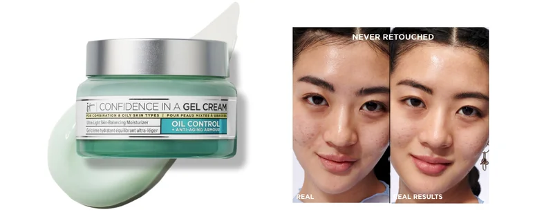 CONFIDENCE IN A GEL CREAM