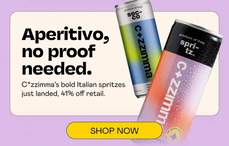 Aperitivo, no proof needed. | SHOP NOW