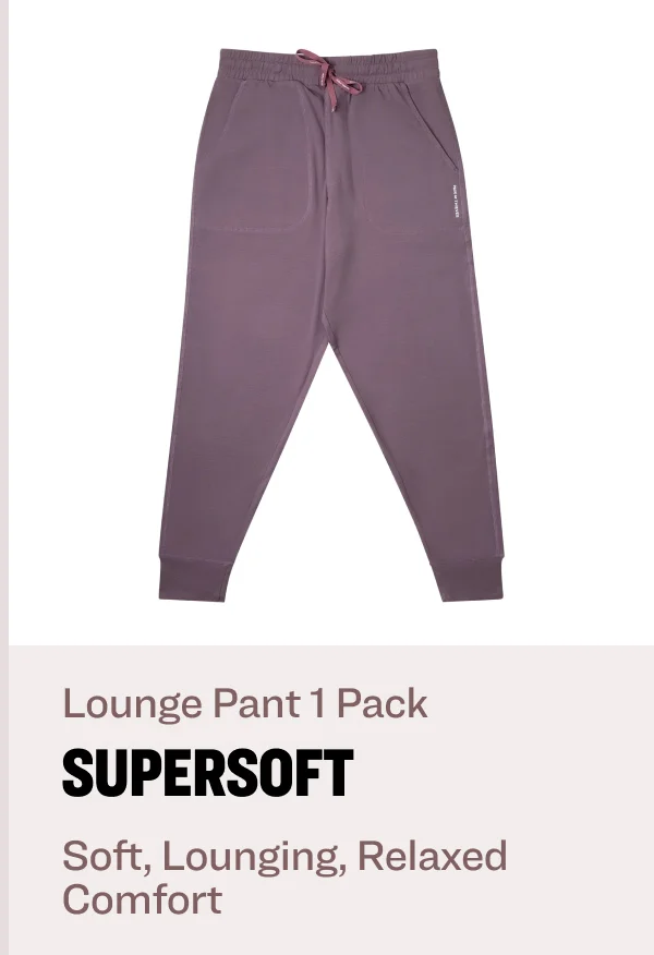 Lounge Pant 1 pack supersoft Soft, Lounging, Relaxed Comfort
