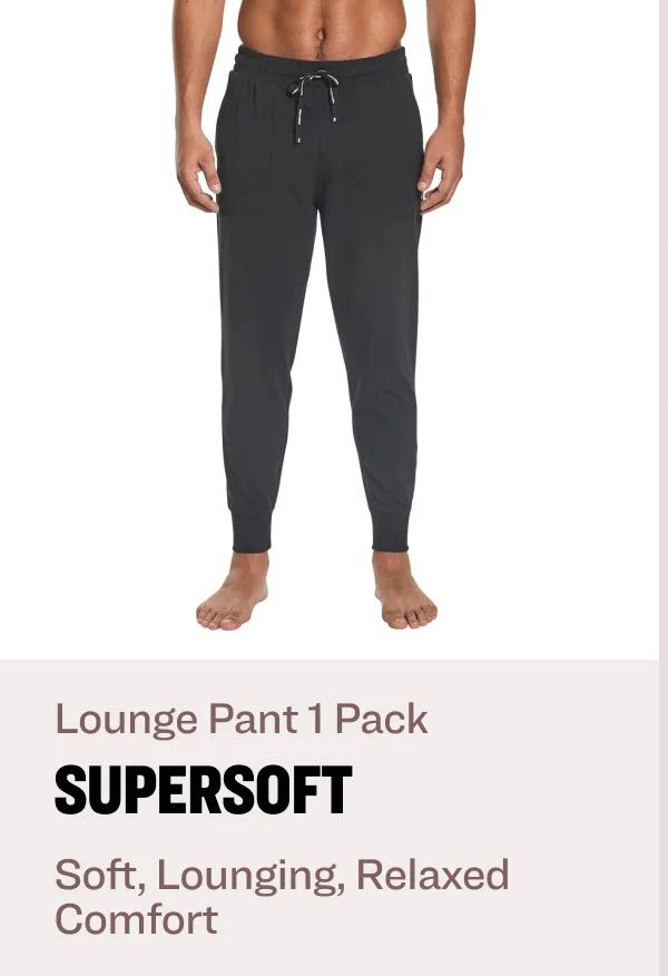 Lounge Pant 1 pack supersoft Soft, Lounging, Relaxed Comfort