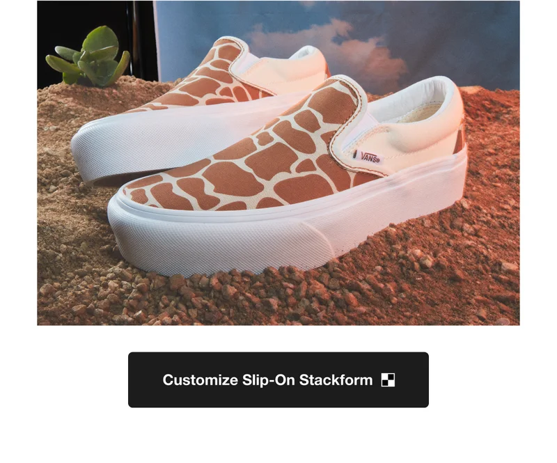 Customize Slip-On Stackform