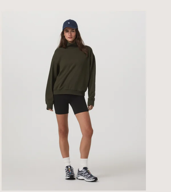 Sedona Mock Neck Olive