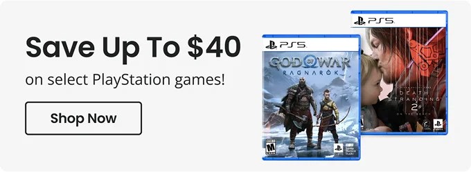 Save Up To $40 on select PlayStation games! | Shop Now