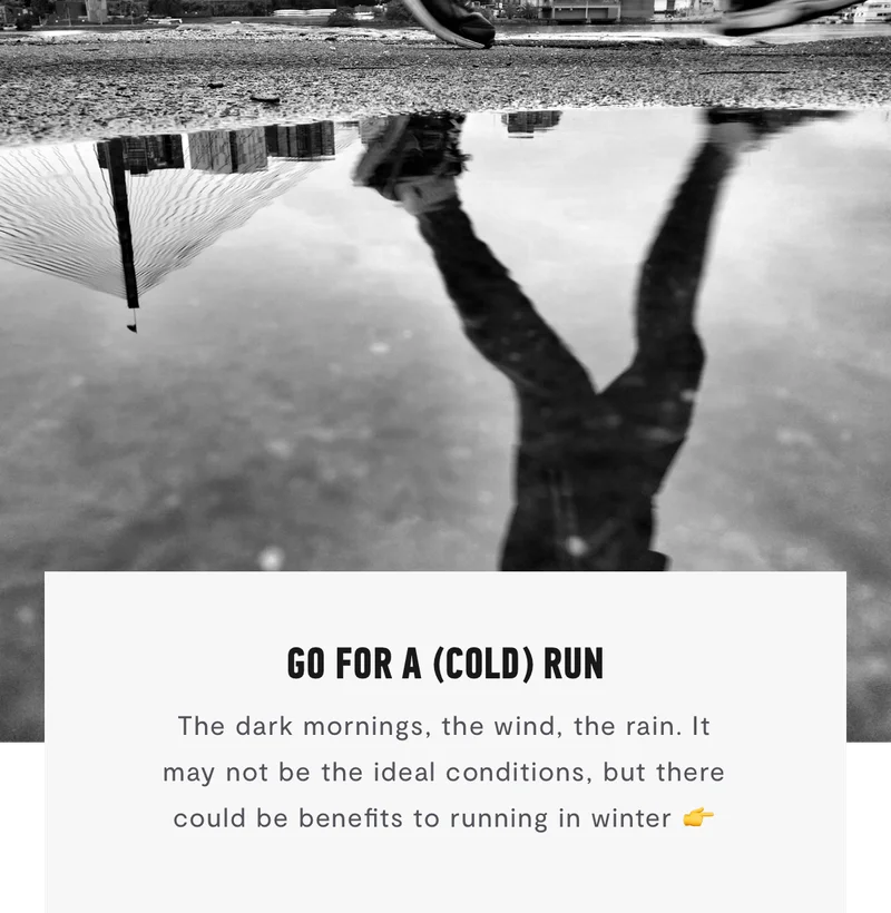 Go For a Cold Run