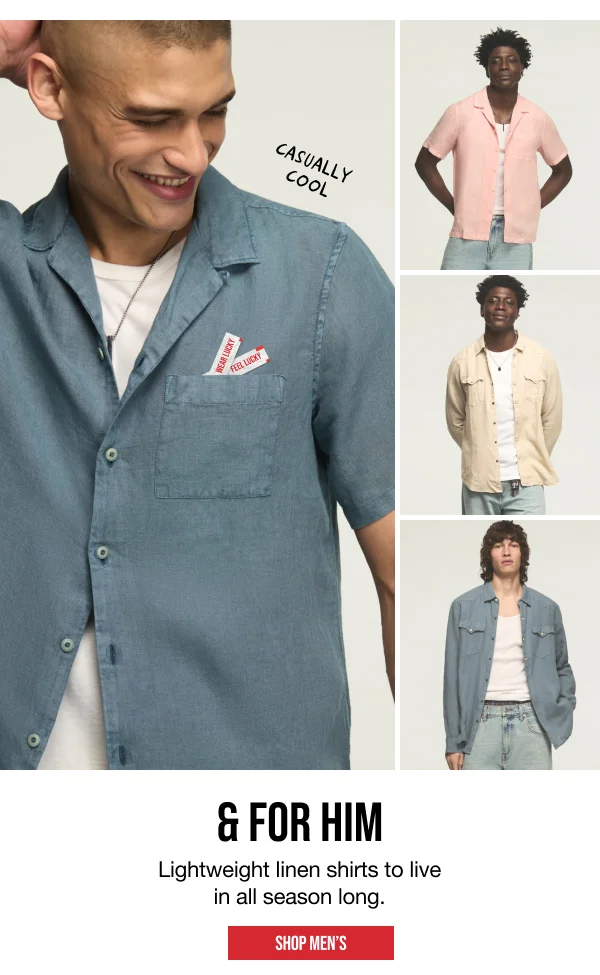 Shop Men's Linen Shirts