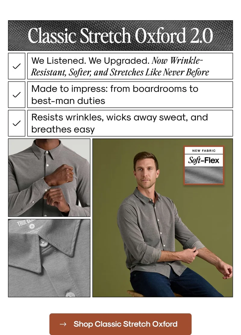 Classic Stretch Oxford 2.0