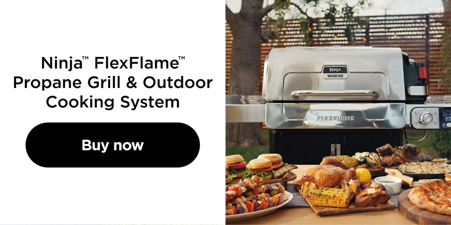 Ninja™ FlexFlame™ Propane Grill & Outdoor Cooking System