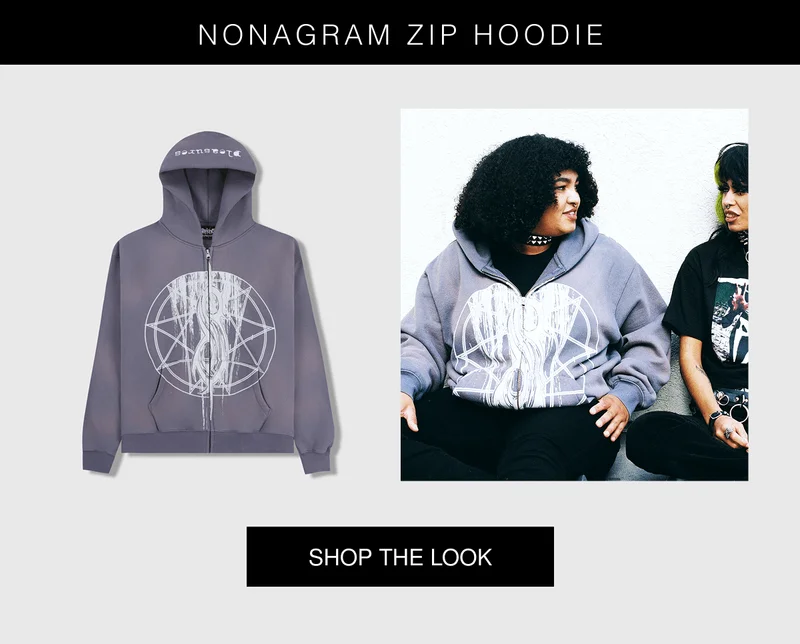 NONAGRAM ZIP HOODIE | SHOP THE LOOK
