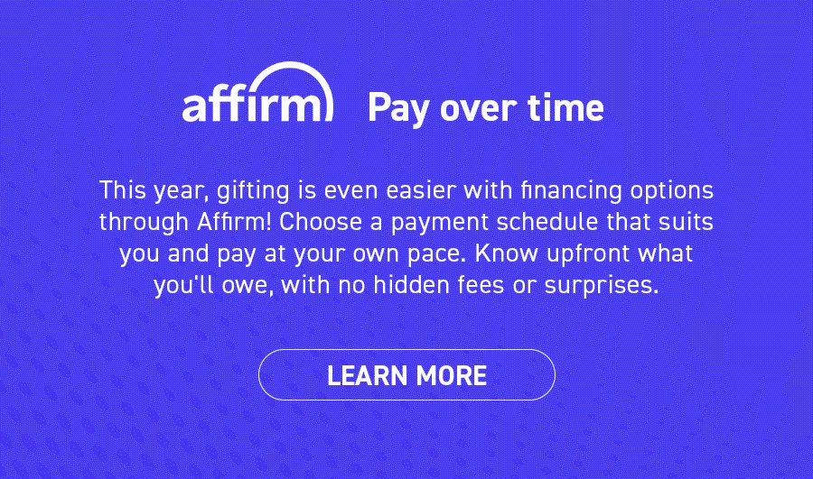 Affirm: Pay over time!