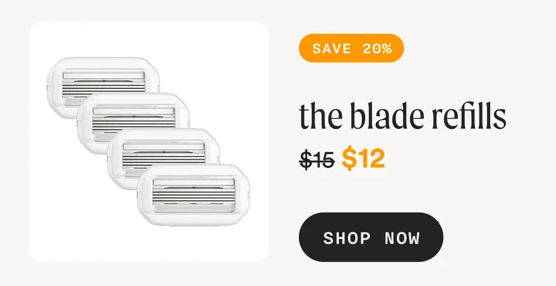 the blade refills - SHOP NOW