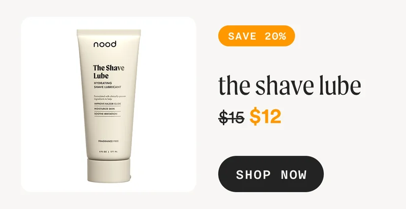 the shave lube - SHOP NOW