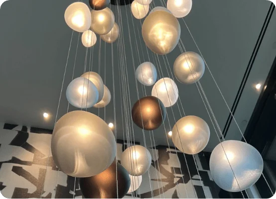 Large pendant light