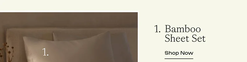 Bamboo Sheet Set - Shop Now