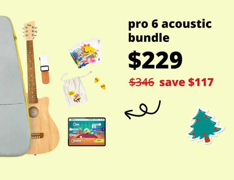 loog pro 6 acoustic bundles