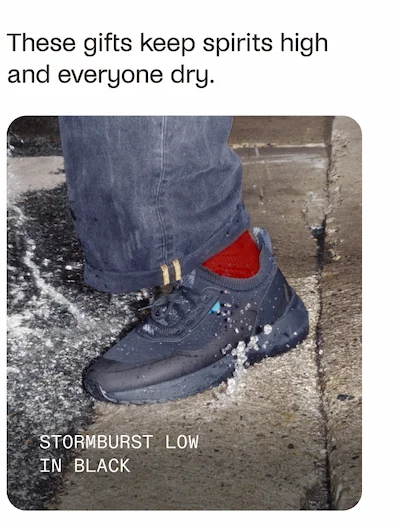 Stormburst Low in Black