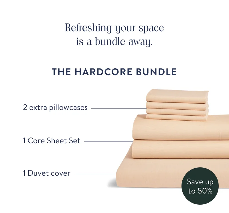 Refreshing your space is a bundle away. The Hardcore Bundle