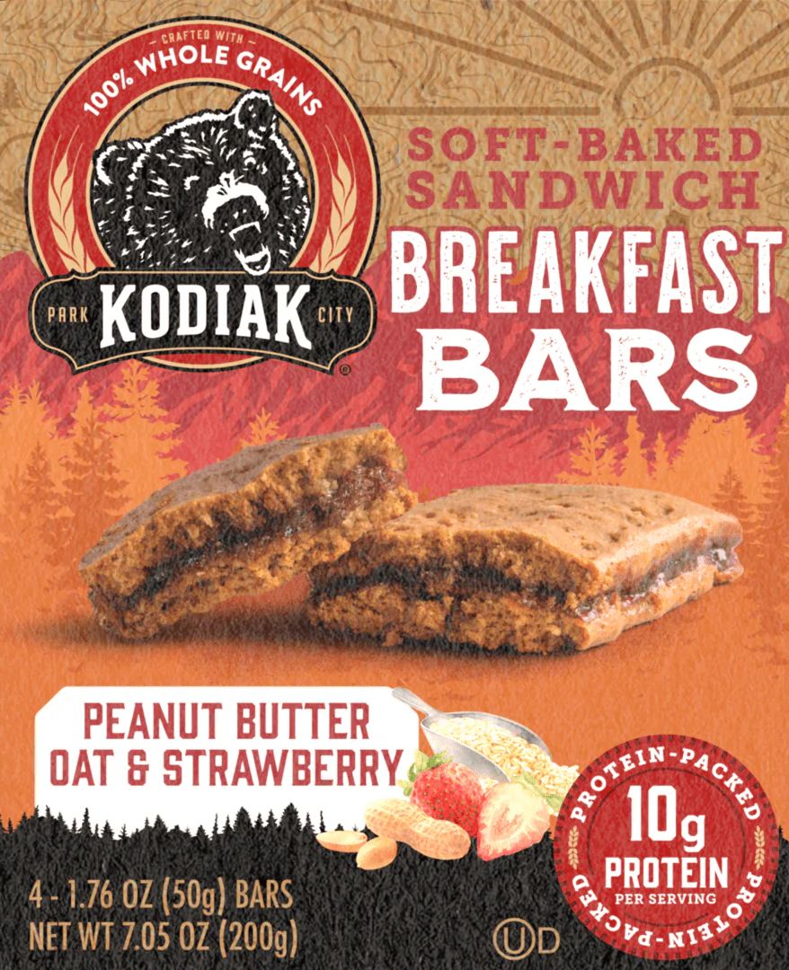 Image of Kodiak Peanut Butter Strawberry Breakfast Bar (4 CT)