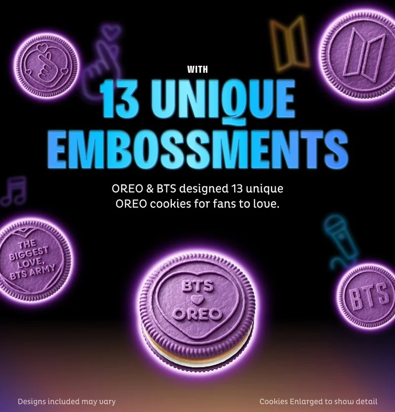 Made with 13 Unique Embossments