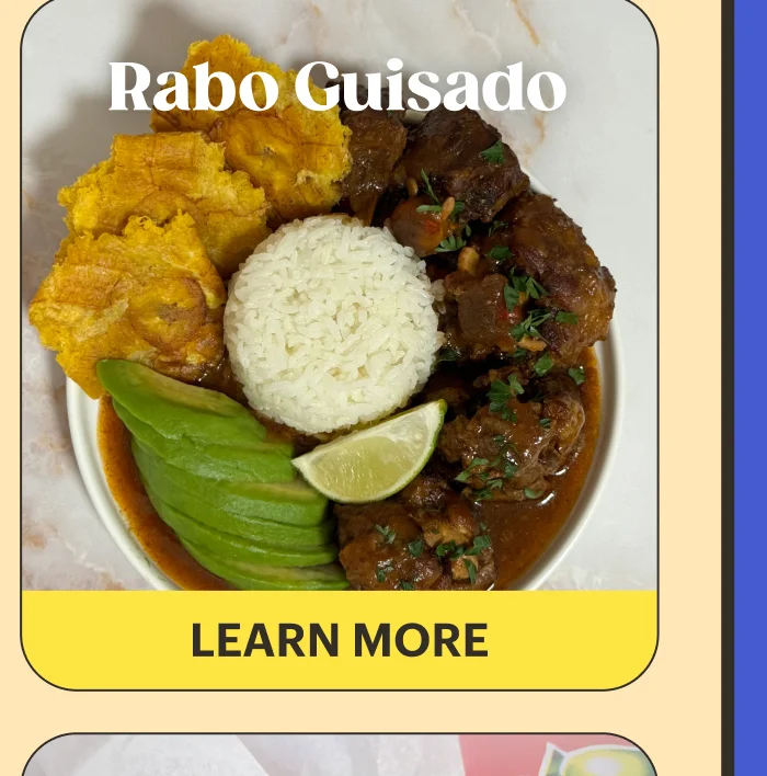 Rabo Guisado (Oxtail Stew) LEARN MORE