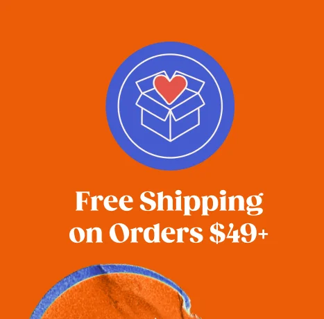 FREE SHIPPING ON ORDERS $49+