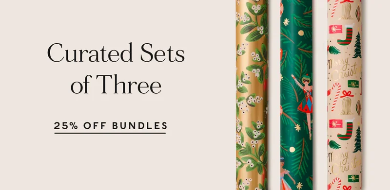Curated Sets of Three