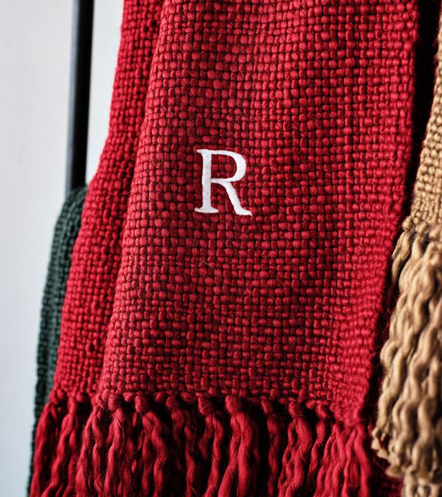 let them snuggle up with a personalized throw