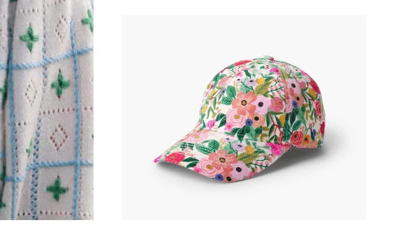 Baseball Cap - Garden Party