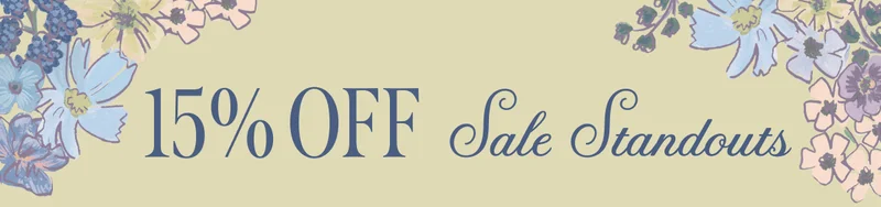 15% OFF Sale Standouts