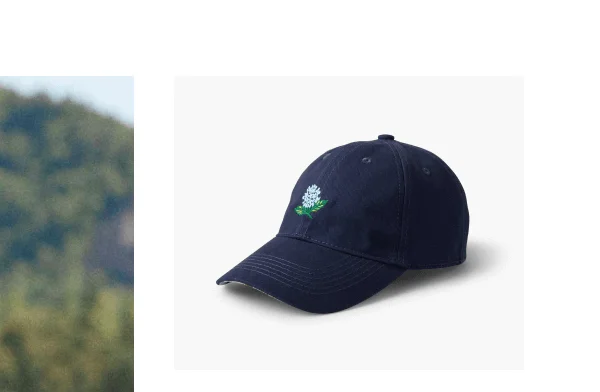Baseball Cap - Hydrangea