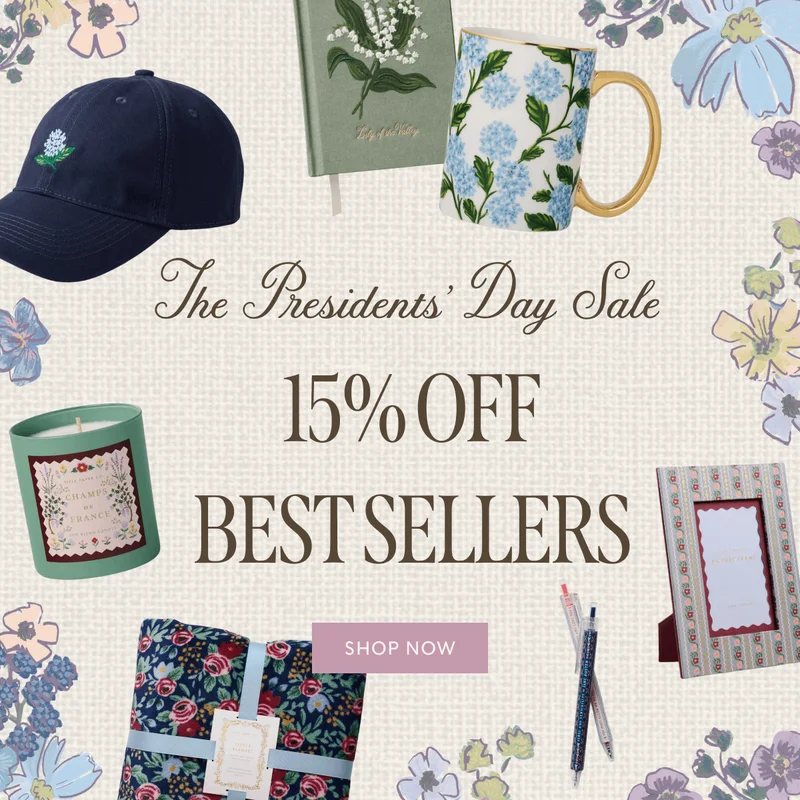 The Presidents' Day Sale - 15% OFF BESTSELLERS | SHOP NOW