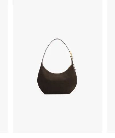 Celestia Shoulder Bag Mocha Suede