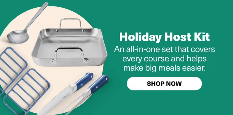 Holiday Host Kit - An all-in-one set that covers every course fand helps make big meals easier.