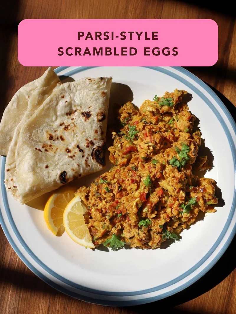 Parsi-style Scrambled Eggs