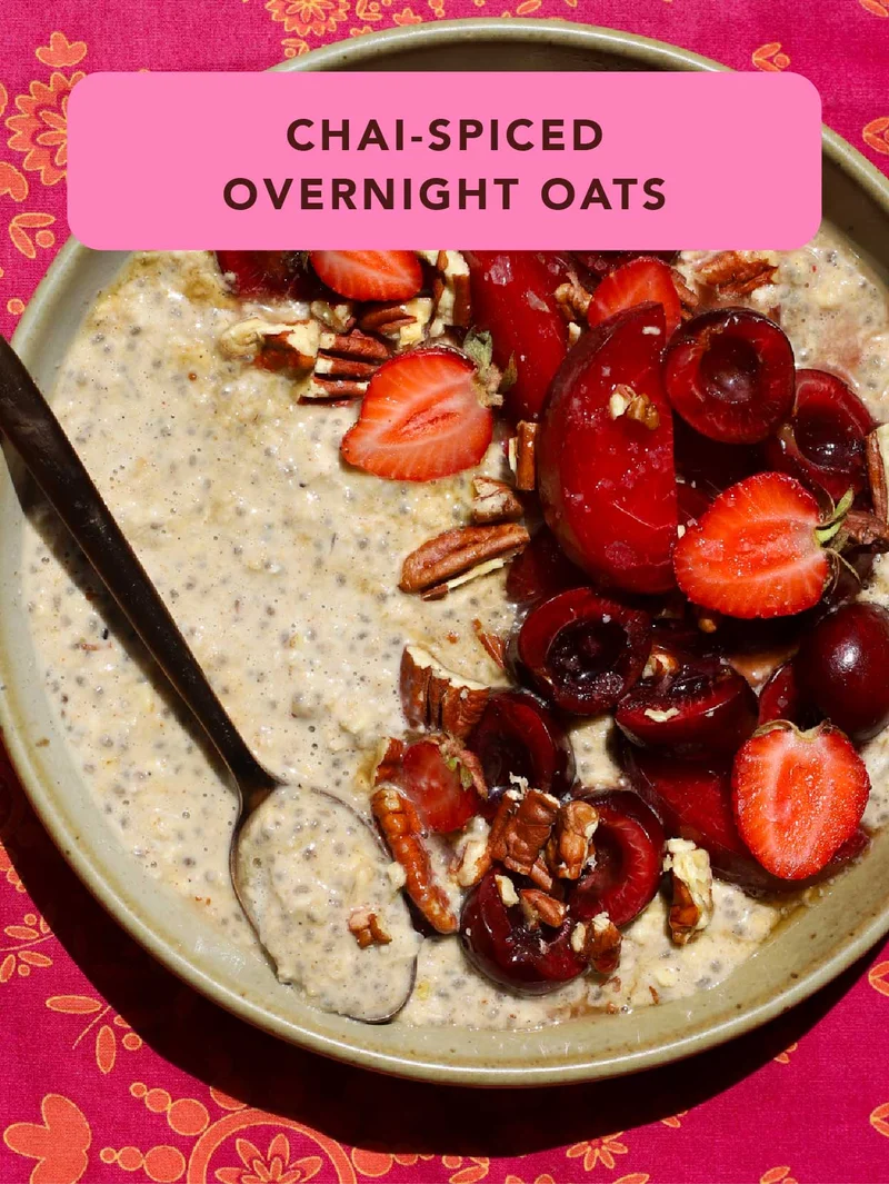 Chai-Spiced Overnight Oats