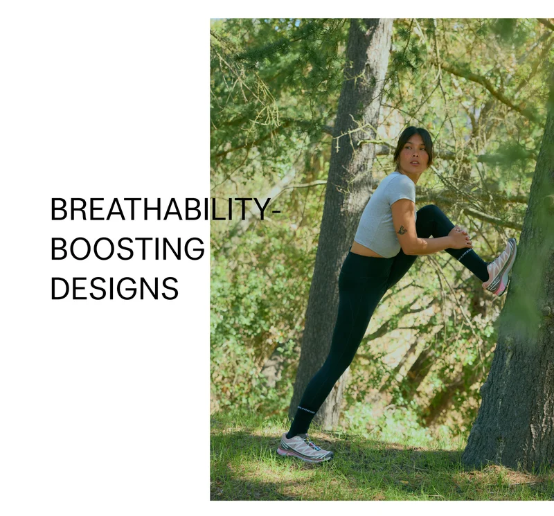 Breathability-boosting designs