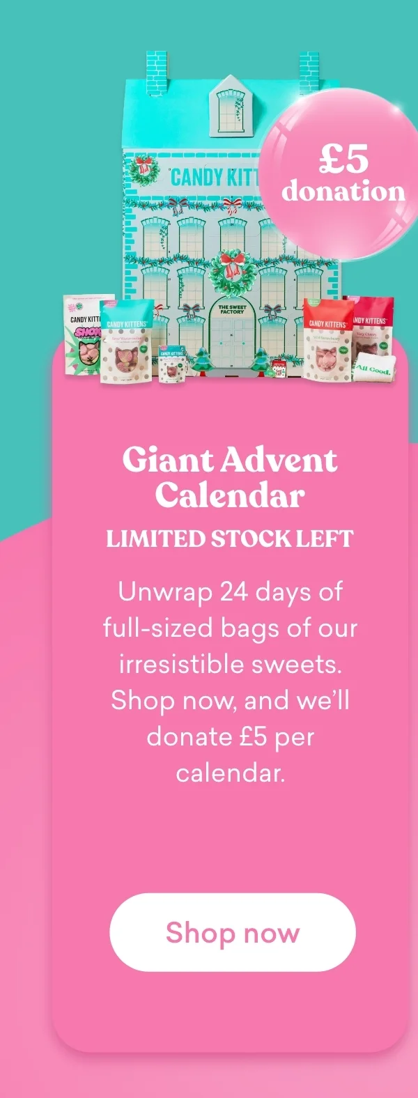 Giant Advent Calendar- £5 donation