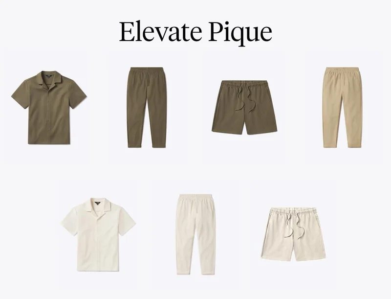 Elevate Pique