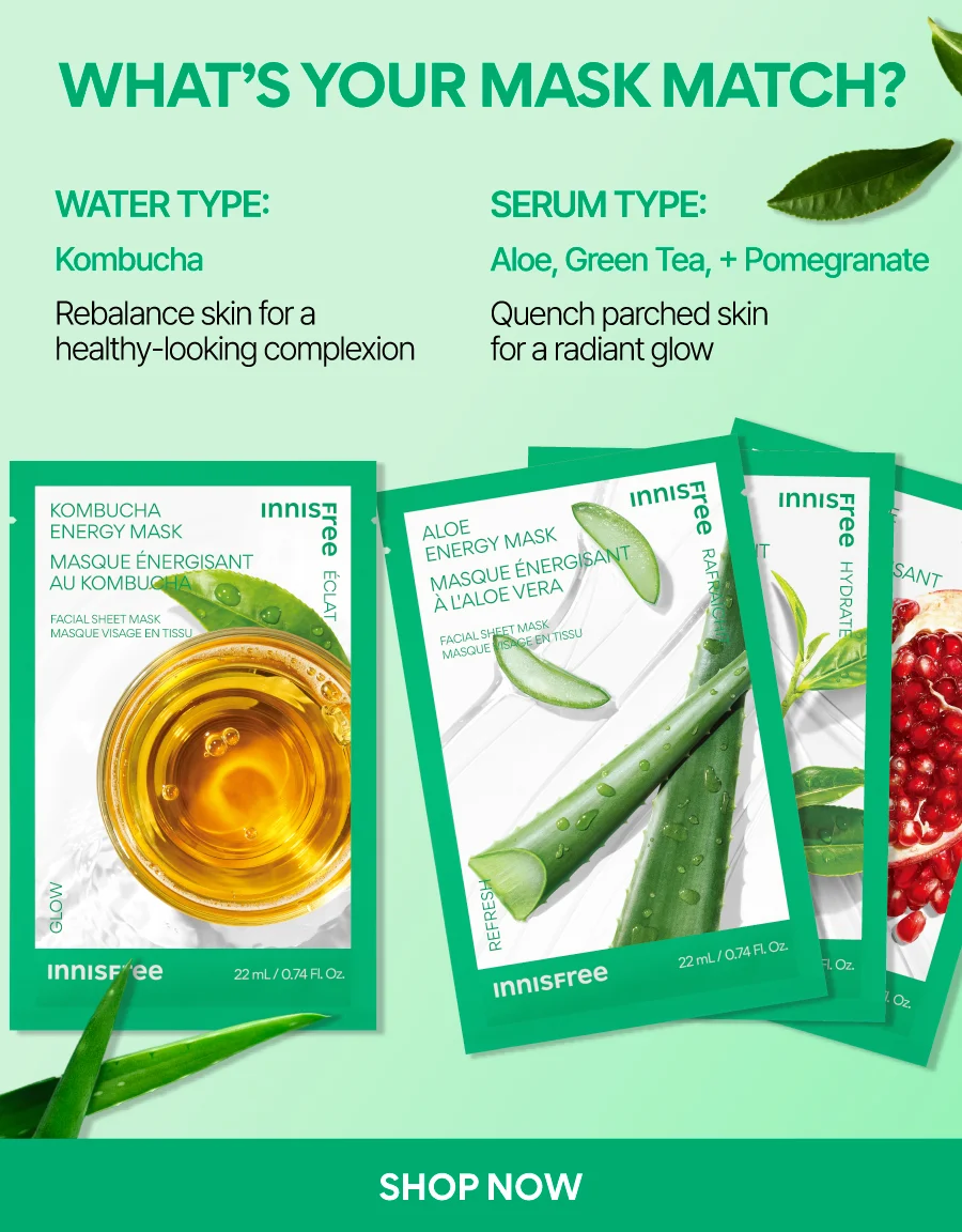 BUY 10 ENERGY SHEET MASKS, GET 5 FREE