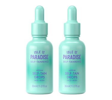 Isle of Paradise Face and Body Self Tan Drops Duo