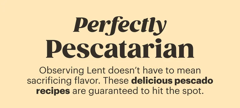 Perfectly Pescatarian