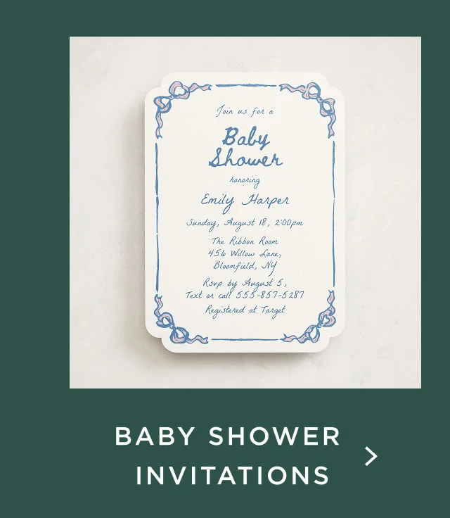Baby Shower Invitations