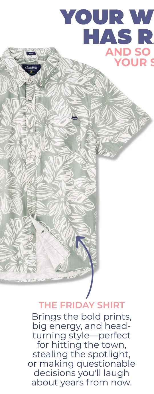 THE FRIDAY SHIRT